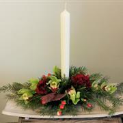 Festive Candle Arrangement